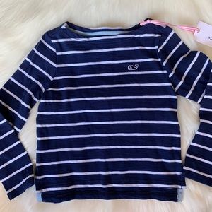 NWT Vineyard Vines Long Sleeve Tshirt Girls Size 2